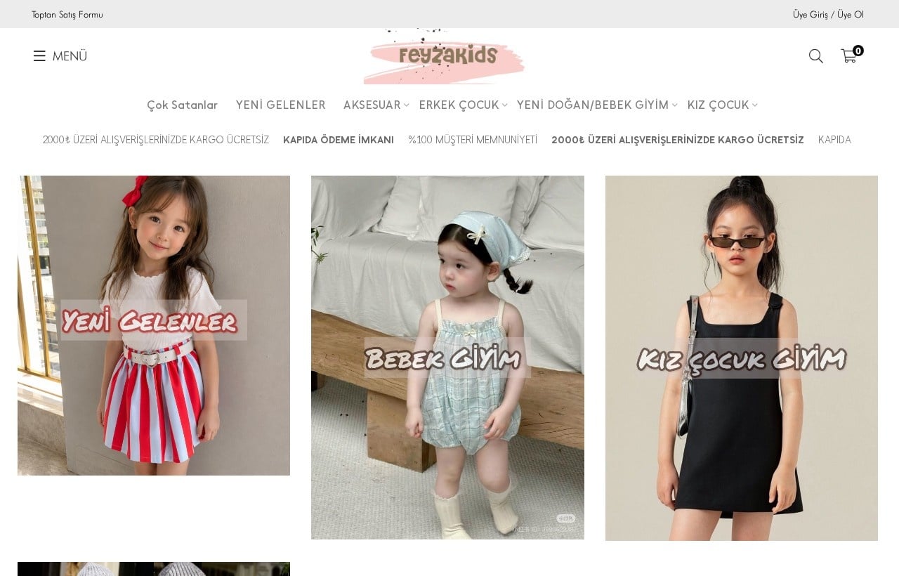 Feyza Kids – Markaf5 e-ticaret projesi